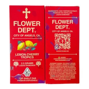 Flower Dept Lemon Cherry Tropics Disposable