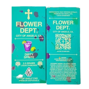 Flower Dept Dirty Sprite Disposable