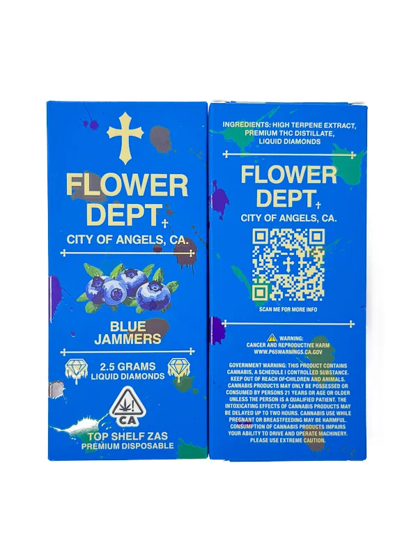 Flower Dept Blue Jammers Disposable
