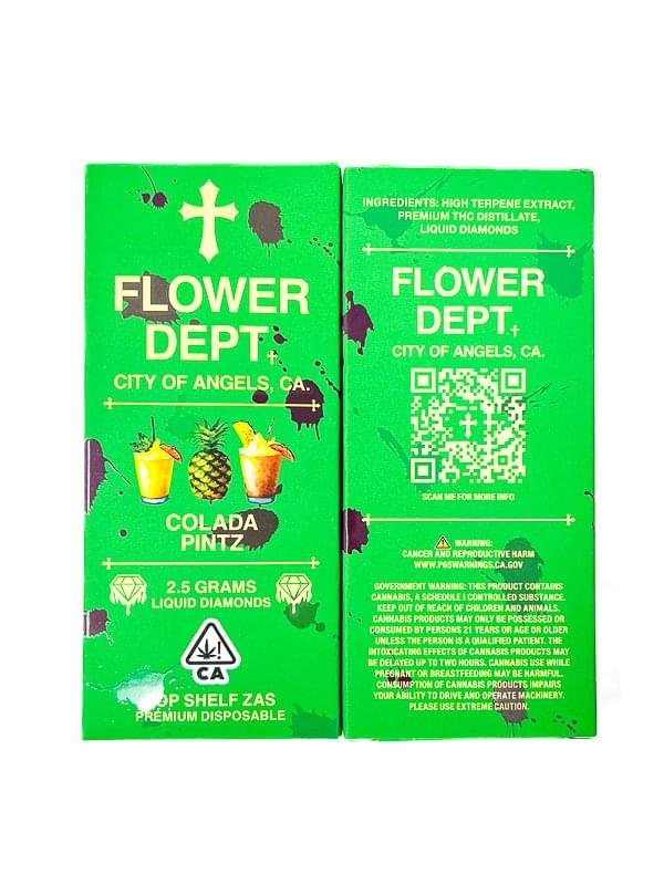 Flower Dept Colada Pintz Disposable