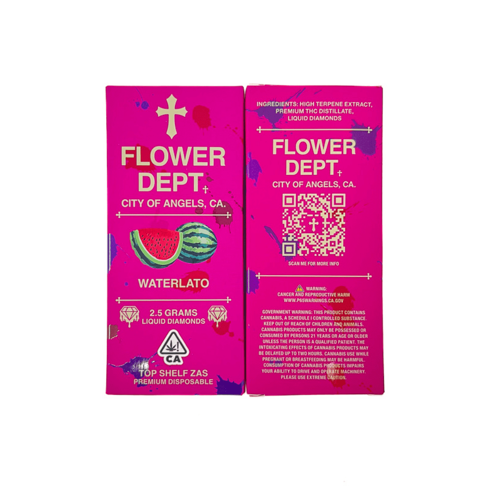 Flower Dept Waterlato Disposable