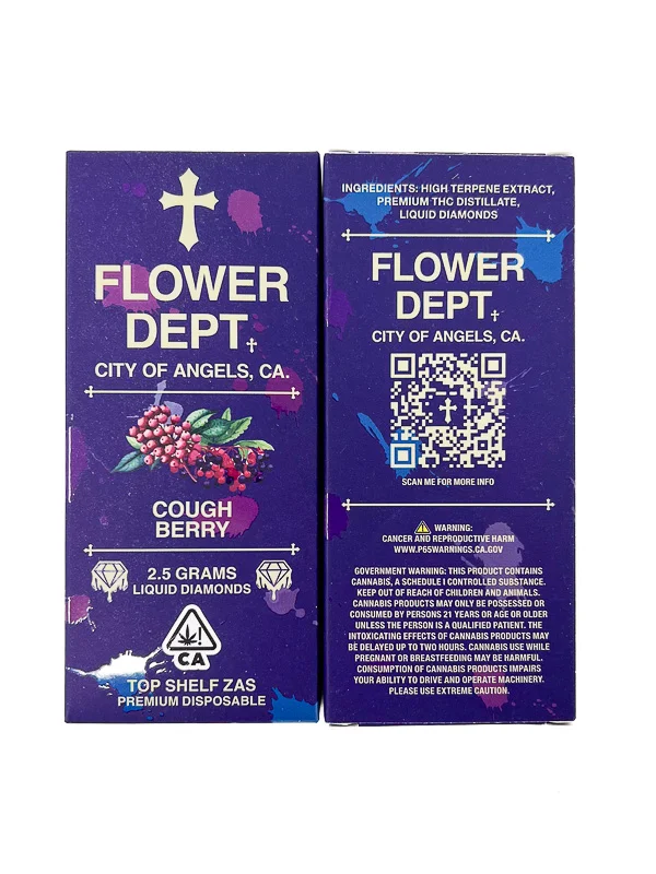 Flower Dept Cough Berry Disposable